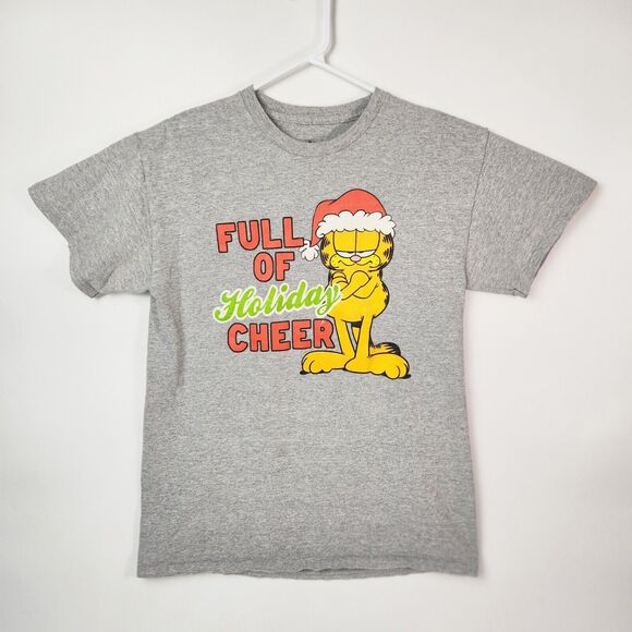 Garfield Shirt Unisex M Christmas Holiday Event Piece Festive Stocking Stuffer - Picture 1 of 10